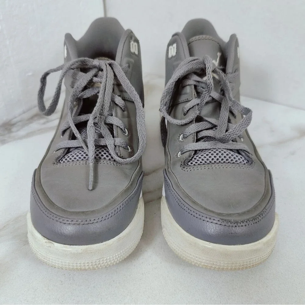 Nike Youth Jordan Flight Origin 3 'Cool Grey' Basketball Sneakers, 4.5Y